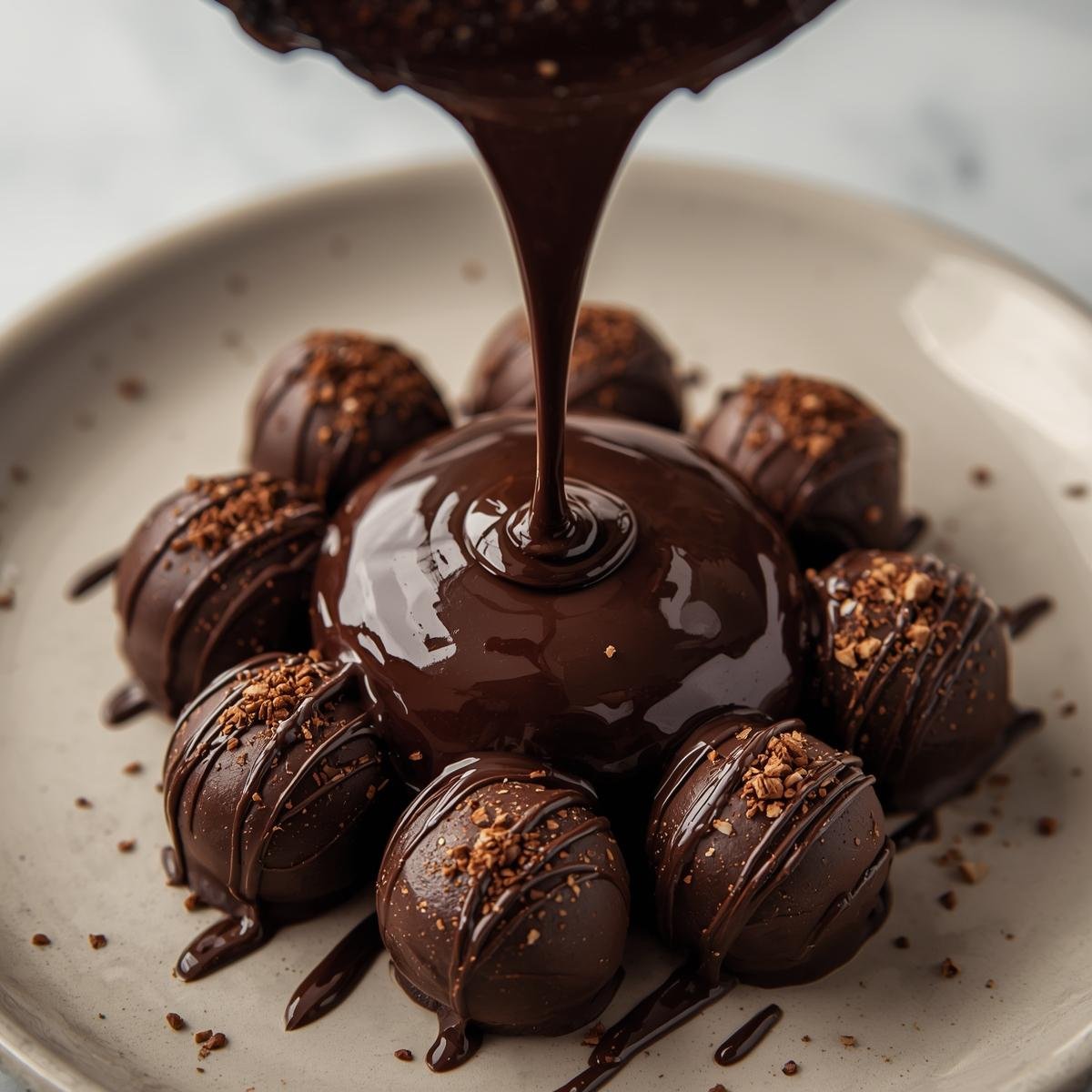 Choco Nova Signature Truffles Milk Chocolate with Pistachio Dubai Style – (142g)